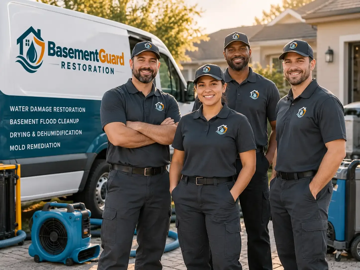 Basement Water Damage Restoration company in Gillett, TX
